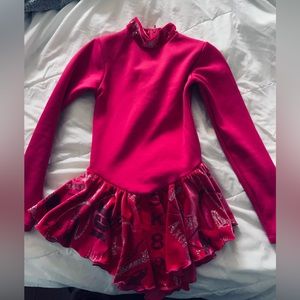Figure skating dress